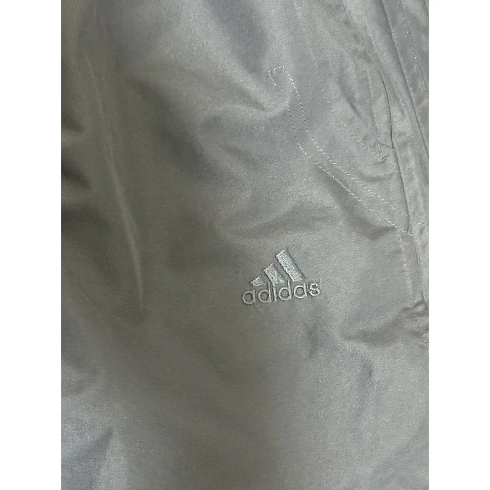 Vintage Adidas Trackpants Navy Blue Mens M Baggy Training Pants Y2K Stylish Mesh